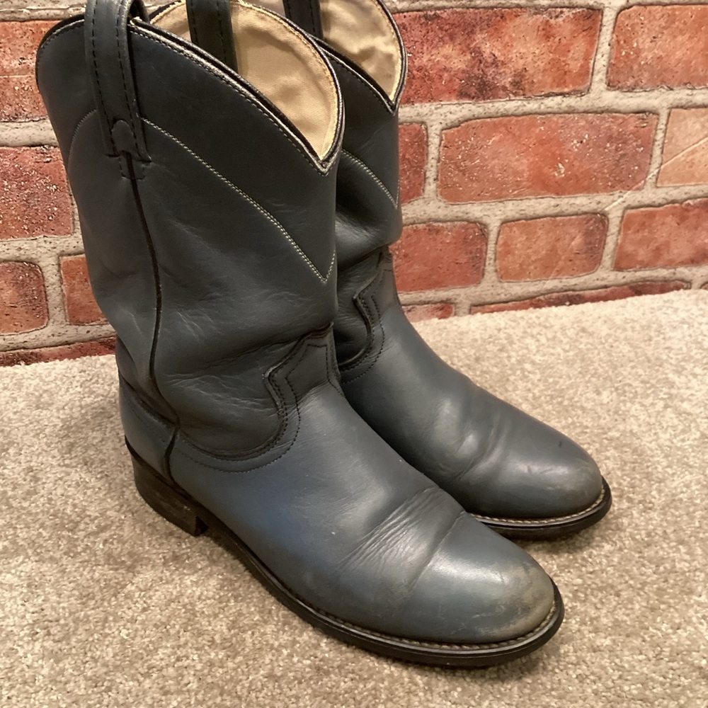 Acme Womens Classic Roper cowboy western boots size 5.5